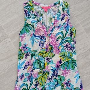 Lilly Pulitzer Essie Shirt Mermaid in the Shade